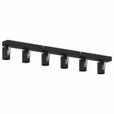 Faretto da soffitto Nero 73 x 6,5 x 11,5 cm Metallo