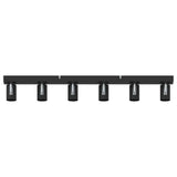 Faretto da soffitto Nero 73 x 6,5 x 11,5 cm Metallo