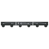 Faretto da soffitto Nero 73 x 6,5 x 11,5 cm Metallo