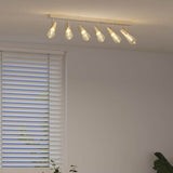 Faretto da soffitto Nichel 73 x 6,5 x 11,5 cm Metallo