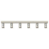 Faretto da soffitto Nichel 73 x 6,5 x 11,5 cm Metallo
