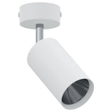 Faretto da soffitto Bianco 6 x 6 x 16 cm Metallo