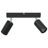 Faretto da soffitto Nero 26 x 6 x 16 cm Metallo