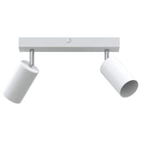 Faretto da soffitto Bianco 26 x 6 x 16 cm Metallo