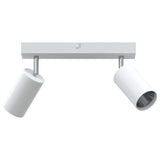 Faretto da soffitto Bianco 26 x 6 x 16 cm Metallo