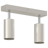Faretto da soffitto Nichel 26 x 6 x 16 cm Metallo