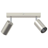 Faretto da soffitto Nichel 26 x 6 x 16 cm Metallo