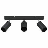 Faretto da soffitto Nero 38 x 6 x 16 cm Metallo