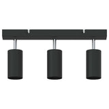 Faretto da soffitto Nero 38 x 6 x 16 cm Metallo