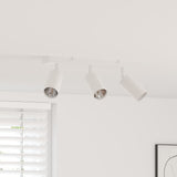 Faretto da soffitto Bianco 38 x 6 x 16 cm Metallo