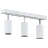 Faretto da soffitto Bianco 38 x 6 x 16 cm Metallo