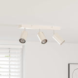 Faretto da soffitto Nichel 38 x 6 x 16 cm Metallo