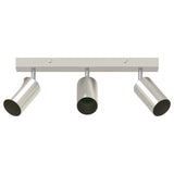 Faretto da soffitto Nichel 38 x 6 x 16 cm Metallo