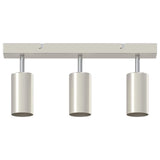 Faretto da soffitto Nichel 38 x 6 x 16 cm Metallo