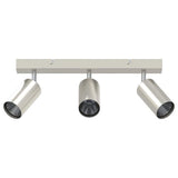 Faretto da soffitto Nichel 38 x 6 x 16 cm Metallo
