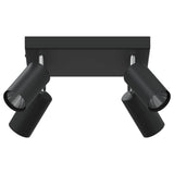 Faretto da soffitto Nero 26 x 26 x 16 cm Metallo