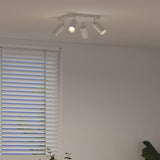 Faretto da soffitto Bianco 26 x 26 x 16 cm Metallo