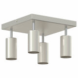 Faretto da soffitto Nichel 26 x 26 x 16 cm Metallo