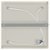Faretto da soffitto Nichel 26 x 26 x 16 cm Metallo