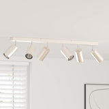 Faretto da soffitto Nichel 73 x 6 x 16 cm Metallo