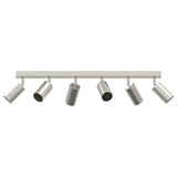 Faretto da soffitto Nichel 73 x 6 x 16 cm Metallo
