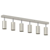 Faretto da soffitto Nichel 73 x 6 x 16 cm Metallo