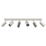 Faretto da soffitto Nichel 73 x 6 x 16 cm Metallo