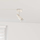 Faretto da soffitto Nichel 8 x 8 x 10,5 cm Acciaio