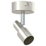 Faretto da soffitto Nichel 8 x 8 x 10,5 cm Acciaio