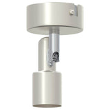 Faretto da soffitto Nichel 8 x 8 x 10,5 cm Acciaio