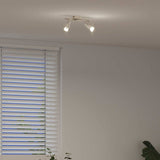 Faretto da soffitto Nichel 25,5 x 8 x 11 cm Acciaio