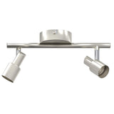 Faretto da soffitto Nichel 25,5 x 8 x 11 cm Acciaio