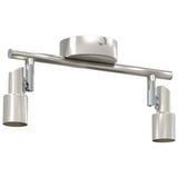 Faretto da soffitto Nichel 25,5 x 8 x 11 cm Acciaio