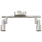 Faretto da soffitto Nichel 25,5 x 8 x 11 cm Acciaio