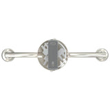 Faretto da soffitto Nichel 25,5 x 8 x 11 cm Acciaio
