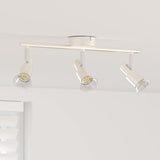 Faretto da soffitto Nichel 39 x 10,5 x 10,5 cm Acciaio