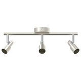 Faretto da soffitto Nichel 39 x 10,5 x 10,5 cm Acciaio