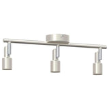 Faretto da soffitto Nichel 39 x 10,5 x 10,5 cm Acciaio