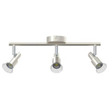 Faretto da soffitto Nichel 39 x 10,5 x 10,5 cm Acciaio