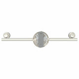 Faretto da soffitto Nichel 39 x 10,5 x 10,5 cm Acciaio