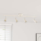 Faretto da soffitto Nichel 70 x 9 x 12,5 cm Acciaio