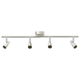Faretto da soffitto Nichel 70 x 9 x 12,5 cm Acciaio