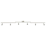 Faretto da soffitto Nichel 176,5 x 9,5 x 14 cm Acciaio