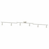 Faretto da soffitto Nichel 176,5 x 9,5 x 14 cm Acciaio