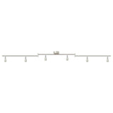 Faretto da soffitto Nichel 176,5 x 9,5 x 14 cm Acciaio