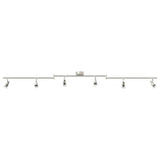 Faretto da soffitto Nichel 176,5 x 9,5 x 14 cm Acciaio
