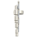 Faretto da soffitto Nichel 176,5 x 9,5 x 14 cm Acciaio