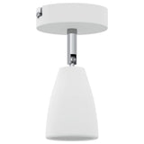 Faretto da soffitto Bianco 8 x 8 x 14 cm Metallo