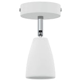 Faretto da soffitto Bianco 8 x 8 x 14 cm Metallo
