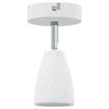 Faretto da soffitto Bianco 8 x 8 x 14 cm Metallo